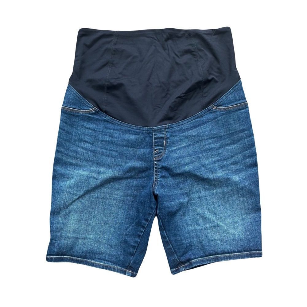 Isabel Maternity Bermuda Shorts Women’s Size 12/31 Blue